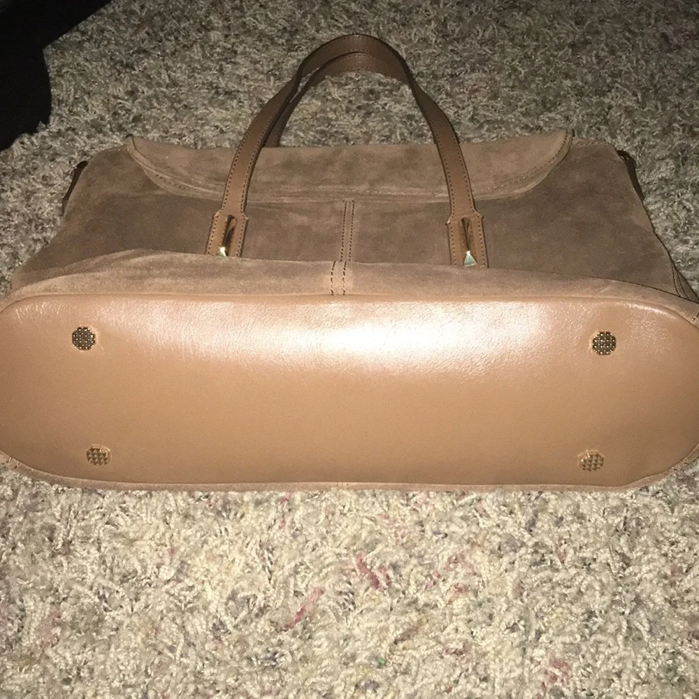 Elizabeth and James suede purse